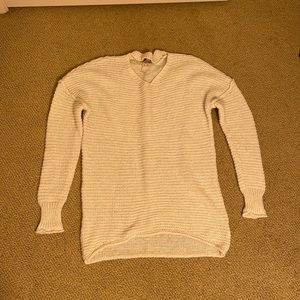 Womens Sweater with Cut Out